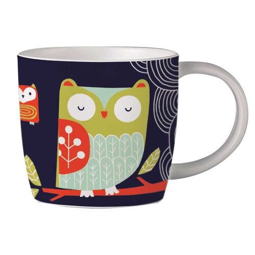 repeat repeat Folkland Barn Owl Mug